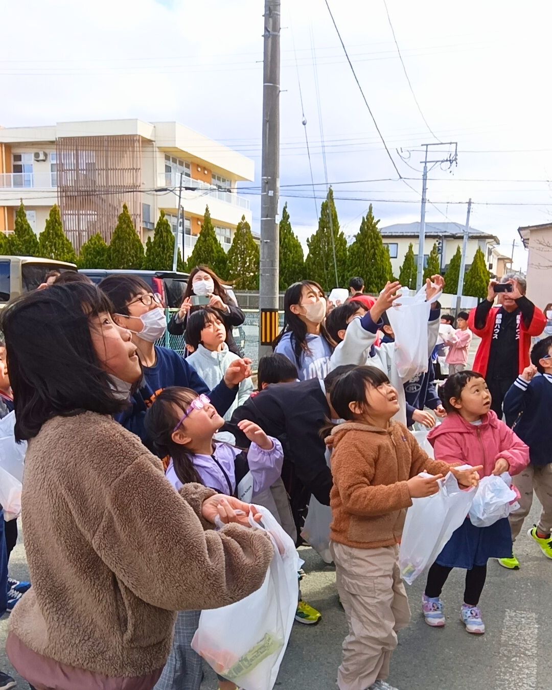 キンダーの新しい“学びと育ちの拠点” もうすぐ完成です⭐︎